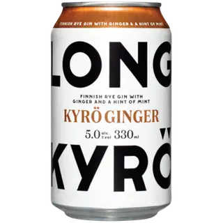 Kyrö Gin Long Drink Ginger muu alkohoolne jook 5%vol 330 ml