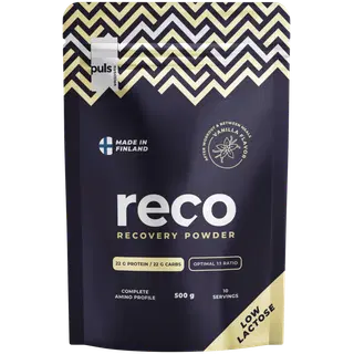 PULS Reco taastusjoogipulber, Vanilje, laktoosivaba 500g