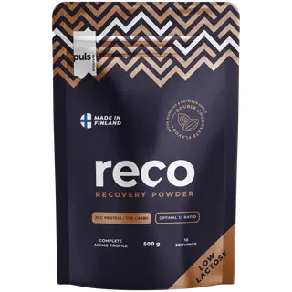 PULS RECO taastusjoogipulber, Šokolaad, laktoosivaba 500 g