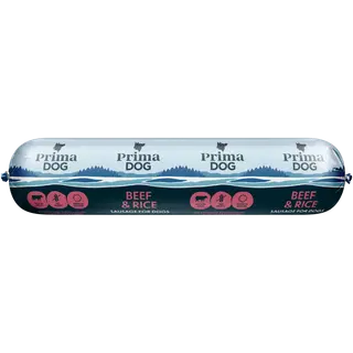 Primadog vorst koertele liha-riis, 800g