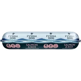 Prima Dog koeravorst lõhe ja riisiga 800g