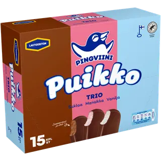Pingviini Jäätise Multipakk trio Laktoosivaba 15x32 g