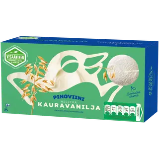 Pingviini Kaera-Vanillijäätis 1 L Vegan