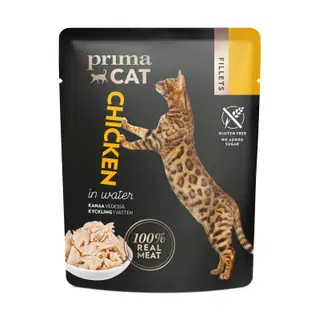 Prima Cat täissööt kassidele kanaga, 50 g