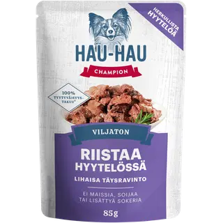 Hau-Hau Champion koeratoit lihaga tarretises 85 G