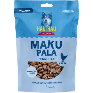 Hau-Hau Champion teraviljata maiuspala koertele kanaga 200g