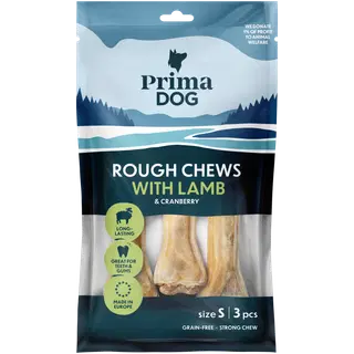 Primadog lamba-jõhvika närimispulgad koertele S 10cm 105g