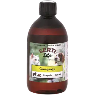 SertiLife Omega õli lemmikloomale 500ml