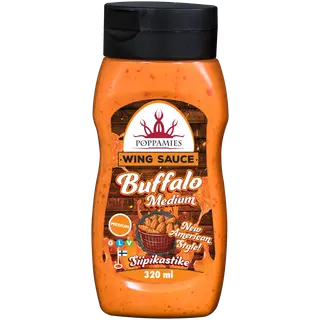 Poppamies buffalo kaste kanatiibadele, keskmine 320 ml