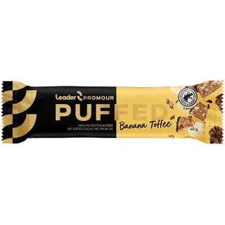 LEADER PROMOUR PUFFED 40G BAN-TOFFEE
