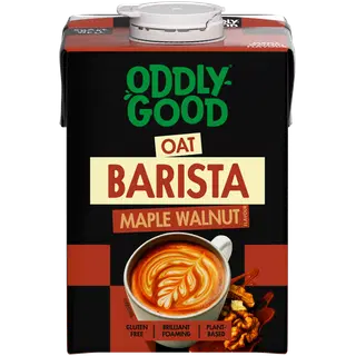 Oddlygood Barista kaerajook vahtrasiirupi-kreekapähkli maitsega, gluteenivaba, 500ml