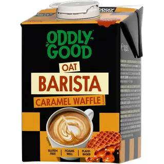 Oddlygood Barista kaerajook karamelli-vahvli, 500 ml