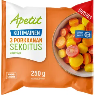Apetit Kolme porgandi segu 250 g