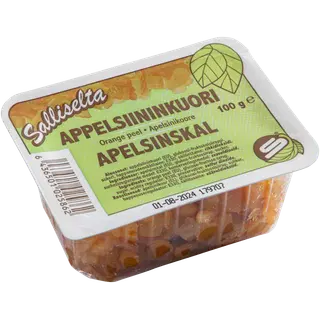 Sallinen apelsinisukaad 100 g