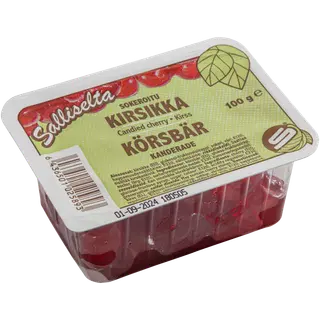Salliselta sukaadkirsid 100g