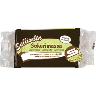 Sallinen suhkrumass, must, 250g