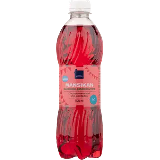 Rainbow maasika joogikontsentraat suhkruvaba 1+7 500 ml