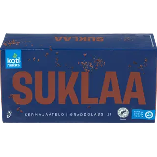 Kotimaista Šokolaadijäätis 1 l