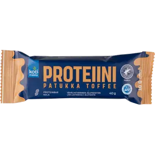 Kotimaista toffee proteiinibatoon 40g