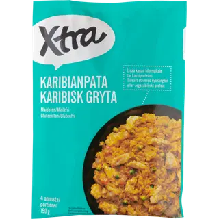 Xtra riisi, puu- ja aedviljasegu maitseainetega 150g