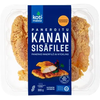 Kotimaista Paneeritud Broilerifilee 300G