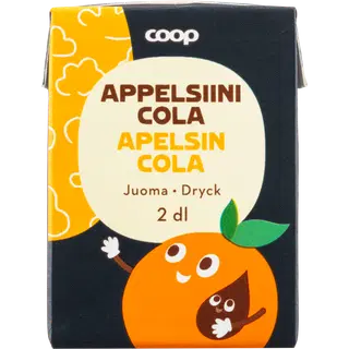 Coop apelsini-koola jook 200ml