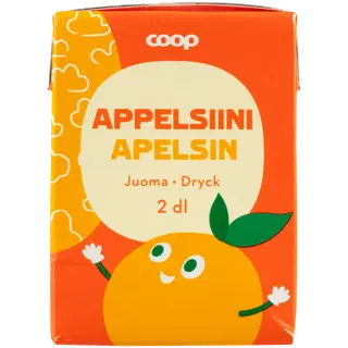 Coop apelsinijook 200ml