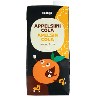 Coop apelsini-koolajook 1 l