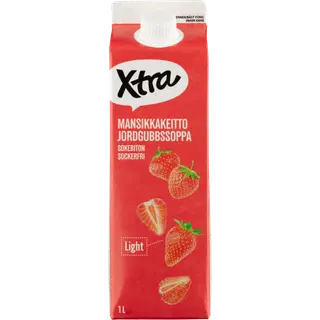Xtra maasikasupp suhkruvaba 1l