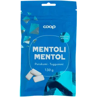 Coop Menthol närimiskummid 130g