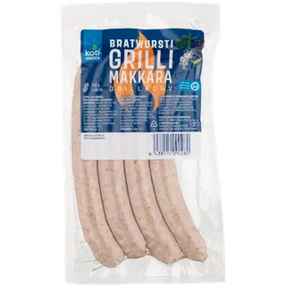 Kotimaista saksapärane bratwurst 250 g