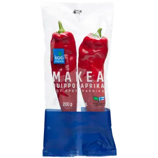 Kotimaista piklik paprika I klass 200g