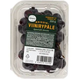 Herkku viinamari tume Sable 250g I klass