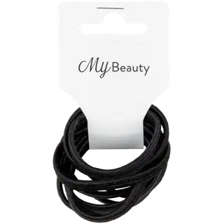 My Beauty juuksekummid must väike 10tk
