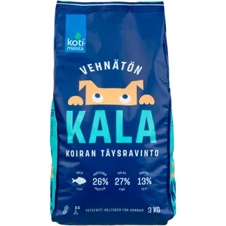 Kotimaista täissööt koerale kalaga 3kg