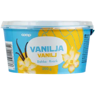 Coop vanillimaitseline kohupiim 3,5%, 500 g
