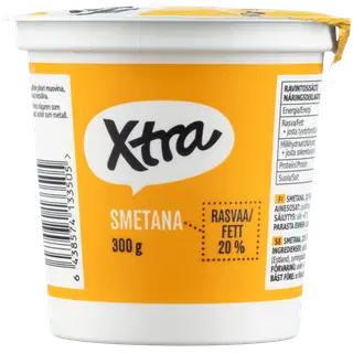 Xtra smetana 20% 300 g