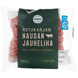 Herkku veisehakkliha 15% 300g