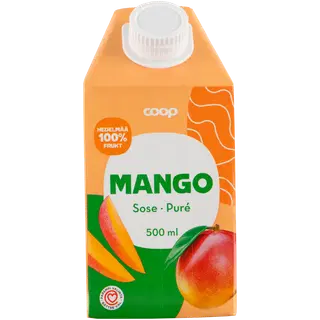 Coop mangopüree 500 ml
