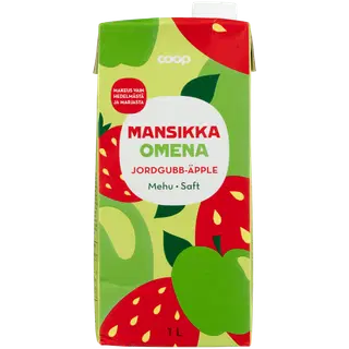 Coop maasika-õunajook 1 l