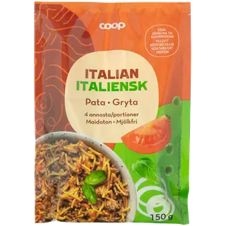 Coop itaaliapärase hautise koostisained, 150 g