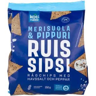 Kotimaista rukkikrõpsud pipraga 150g
