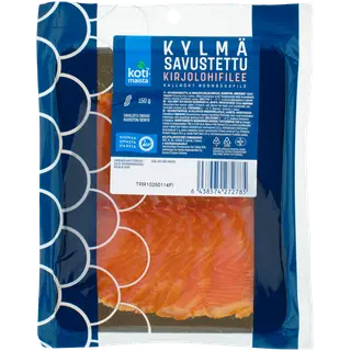 Kotimaista külmsuitsu vikerforelliviil 150 g
