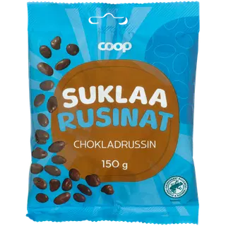Coop rosinad šokolaadis 150g
