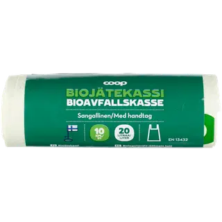 Prügikott Coop 20l 10tk bio