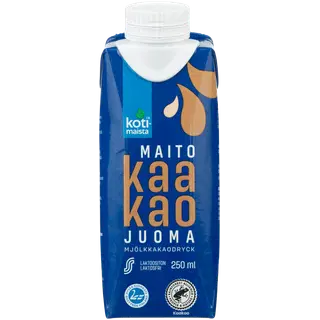 Kotimaista piimakakaojook 250 ml