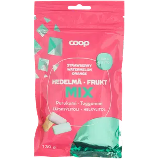 Coop närimiskummid puuviljamaitselised 130g