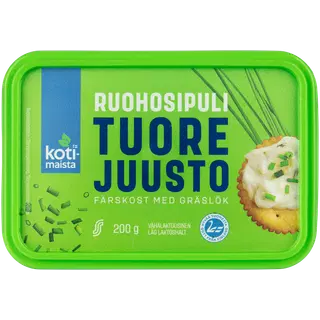 Kotimaista toorjuust murulauguga, 200 g