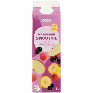 Coop marjasmuuti C+D 1L