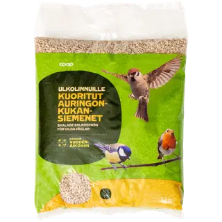 Coop päevalilleseemned lindudele, kooritud 2kg